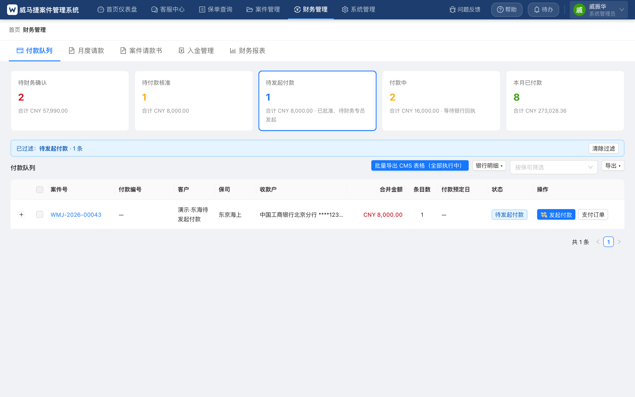待发起付款